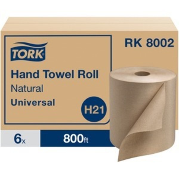 Tork Towel, Roll, Univ, 800Brown TRKRK8002